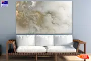 White Gold & Grey Abstract Design Wall Canvas Home Decor Australian Made Quality