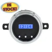 Dakota Digital VLK-49F-K-B - 1949-50 Ford Car VHX Digital Clock - Black/Blue