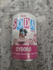 Cyborg Funko Soda International- 1/5000- Chance Of Chase! Unopened!
