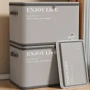 Large Capacity Closet Clothes Storage Bins Clothing Sorting Box Wardrobe