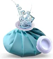 Ice Pack for Injuries Reusable, Ice Bags Hot Water Bag for Hot & Cold Therapy...