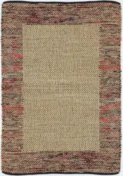 Illy Multi Colour Border Jute Rug