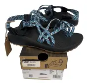 $100 Chaco Z Cloud X2 Sandals NIB Size 6 US Women's Pivot Navy Free Ship