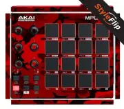 Akai MPD 218 Skin | Camo Red | Protective Decal | StyleFlip Skins