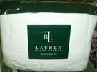 Ralph Lauren Solids White Twin Deep Fitted 3Pc Sheet Set 200 TC - All In One Pkg