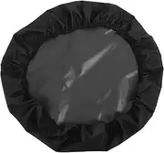 Mipcase Fire Pit Cover Round Oxford for Outdoor Patio for Gas Fireplaces with Elastic Durable Protection Against Rain and Debris
