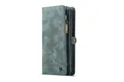 Detachable Multifunctional Horizontal Flip PU Leather Case with Card Slot Holder Zipper Wallet Photo Frame For iPhone 11(Blue)