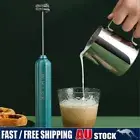 Electric Whisk Rechargeable Milk Frother Handheld 3 Speed Mixer Foam Maker USB