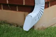 3"x2" Type-B White Gutter Downspout Extension Accessory 3"x2",