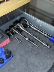 Tool Box Ratchet Organiser 1/2" 3/8" 1/4" - Nomadica Collective Tool Organisers