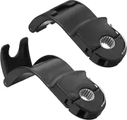 DONFAMDS 2Pcs Car Headrest Hooks for Efficient Storage Foldable Seat Back Organizer for Handbags Compatibility Secure Locking Design Easy Installation for All Vehicles
