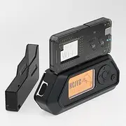 4 in 1 Protective Case Set for Flipper Zero Device and Wi-Fi Dev Board V1 ESP32-S2, Cover Set Accessories for Flipper Zero WiFi Dev Board (Black)