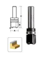 CARBiTOOL Dish Cut Router Bit TD716 1/2