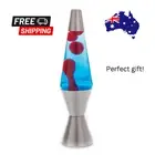 NEW Lava Lamp - Silver / Red / Blue Diamond Motion Lamp, night light
