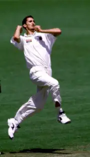 Jason Gillespie South Australia Old Player Cricket Photo