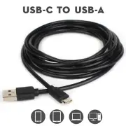 2m Extra Long USB-C Data Charger Cable For Samsung Galaxy S10 S10e S10+ Plus 5G