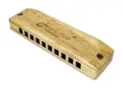 Custom Harmonica All Maple Wood - Key of C, Harmonica - Free US Shipping!