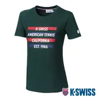 在飛比找蝦皮商城優惠-K-SWISS Stripes Tennis Tee棉質吸排