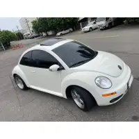 在飛比找蝦皮購物優惠-自售 VW Beetle 1.6 2.5代 金龜車 白色 台