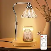 Candle Warmer Lamp Australia, Table Lamp with Remote Control,Dimmable Height Adjustable Timer Wax Warmer, Candle Warmer Home Lighting Decor for Scented Jar,House Warming Gifts for New Home