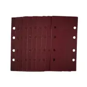 Draper 1/3 Sanding Sheets Hook and Loop 93 x 190mm Assorted Grit 10 Pack 55066