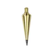 Stanley Brass Plumb Bobs, 8.7 In, 16 Oz - 6 per BOX - 47974