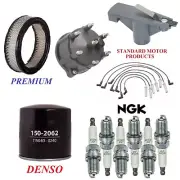 Tune Up Kit Filters Cap Wire Spark Plugs Fit DODGE RAM 2500 VAN V6; 3.9L 2001