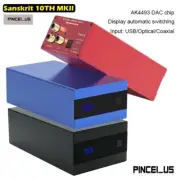 SMSL Sanskrit 10th MKII AK4493 32Bit 768kHz XMOS USB DSD512 DAC Desktop Decoder