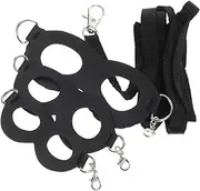 1 Set Adjustable Bearded Dragon Leash Harness Professional Reptile Supply for Small Animals Lightweight Easy to Store for Outdoor Walks Pet Dress Up Events