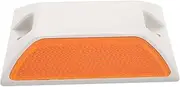 Veemoon Plastic Road Spikes Driveway Markers Car Door Reflective Trim Marker Road Marker Lights Property Line Markers Traffic Stop Light Road Marking Paint Marking Stakes White