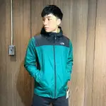 美國百分百【THE NORTH FACE】連帽外套 TNF 北臉 夾克 保暖防寒 防水透氣 鋪厚棉 綠黑色 AR90