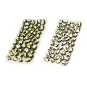 Static Snow Grass Tuft Model Lowland Shrubs Tuft for Doll Fairy Garden