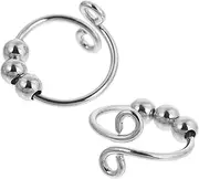 CIYODO Anxiety Relief Set Women's Fidget Anxiety with Rotatable Beads Knitting Companion