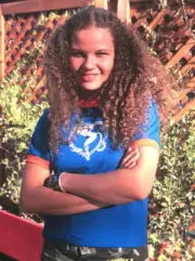 Alana Davis backstage at the Horde Festival 1998 at Shoreline Amp- 1990s Photo 1