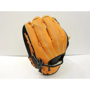 日本品牌 SSK 高級牛皮 全牛皮 棒壘球 野手手套 工字檔 橘/黑(SSK880E) 附贈手套袋