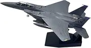 Replica Pre-Build Aircraf 1/100 for ReplicaF-15E Strike Eagle Fighter Bomber Metal Military Classic Display Collection Collection Gift Display(Green)