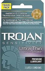 Trojan Condoms Trojan Ultra Thin, 3 Count, 3 count