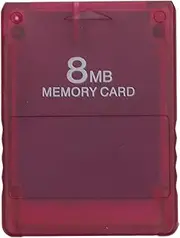 Large Storage Space,Easy to Use,Compatible Memory Card,Memory Card M2 Program, for Game Console (Transparent Red)