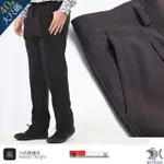 【NST JEANS】中高腰寬版中年男打摺褲 鬆爽軟彈 禪意黑條紋 夏季薄款 台灣製(008-67382)