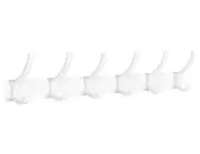 Coat Rack - 12 Hook Wall Mount for Bedroom and Entryway, Hat Rack with Coat H...