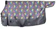 Showman FOAL/MINI 36"- 40" Unicorn Print 1200 Denier Turnout Blanket