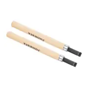 2pcs Exacto Knife w Handle 7mm 50# Steel Flat Blade Hobby Carving Knife