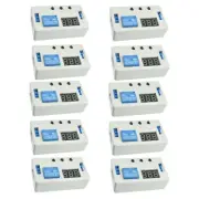 10PCS 12V LED Automation Delay Timer Control Switch Relay Module With Case DIY