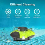 Cordless Robotic Pool Cleaner 360 Degree Cleaning Automatic Pool Vacuum Cleaner