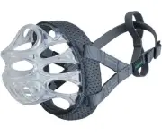 Baskerville INVISA Basket Dog Muzzle - Patented Humane Design with Facial (3)