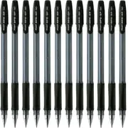 Pilot BPS-GP SuperGrip Ballpoint Pen Medium 1.0mm Black Box 12