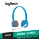 Logitech 羅技 H150 立體耳機麥克風 - 藍