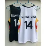 DIRK NOWITZKI 德佬 德國隊TEAM GERMANY DEUTSCHLAND藍球衣