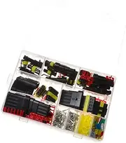 MUCKLILY 1 Set Car Connector Kit Professional Vehicle Plug Terminal Harness for Trucks Ships Motorcycles Durable Material Complete Configuration for Efficient Wire Connections