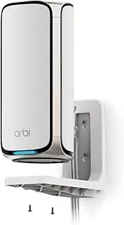 NETGEAR WiFi 7 Wall Mount Kit (RBEWM-10000S) – Compatible with All Orbi WiFi 7 Mesh Systems and Nighthawk WiFi 7 Routers, White